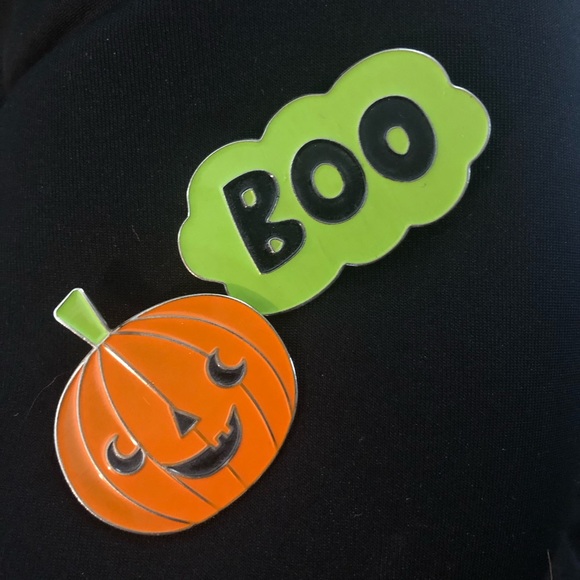 Accessories - 🎃 Halloween Pumpkin BOO Metal Enamel Pin Set 🎃